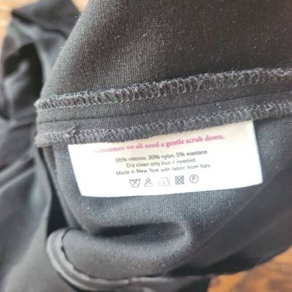 MM Lafleur The Annie Sheth Sleeveless Midi Career Dress Black Size 8 - Picture 7 of 8